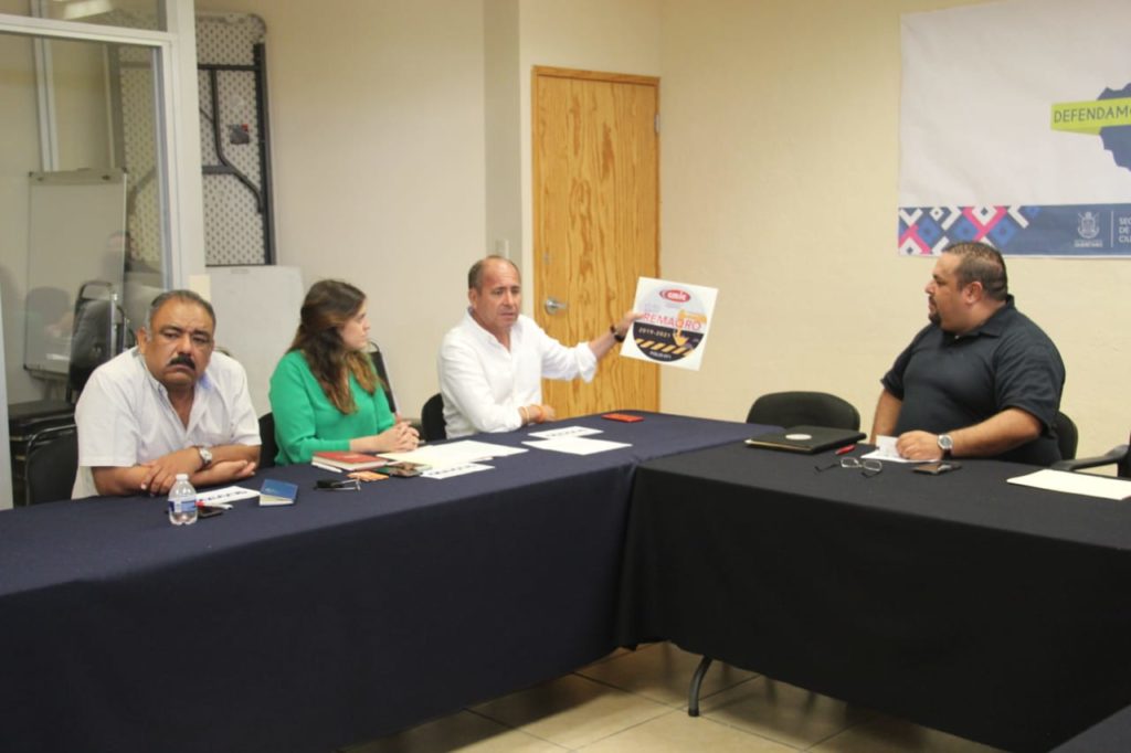 Reunión con la Secretaría de Seguridad Ciudadana.